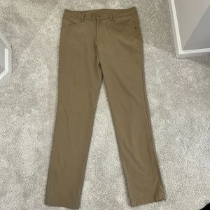 Lululemon ABC pants khaki: size 32 large